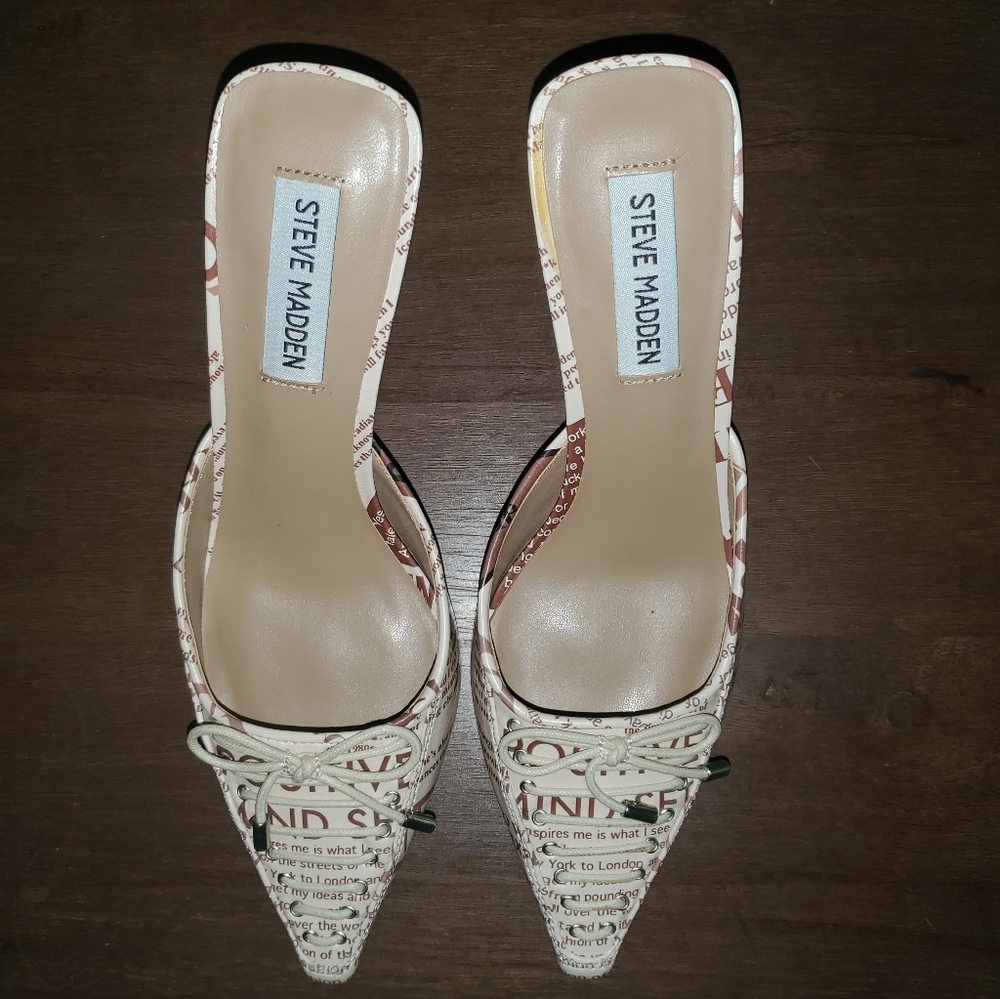 Steve Madden Cream Women's Shoes